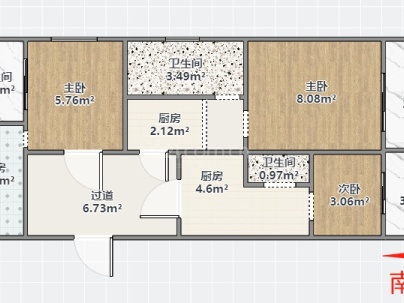 旸诚锦园 1室 1厅 40平米