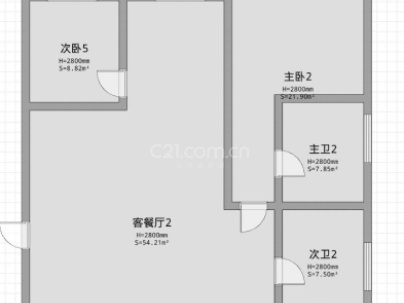 尚悦园(朱垟安置房) 4室 2厅 152平米