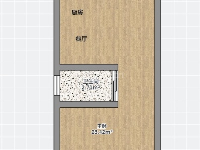 荷花锦园 1室 1厅 46.56平米