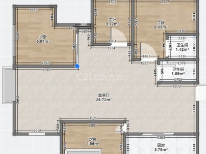 永丰家园 3室 2厅 158平米