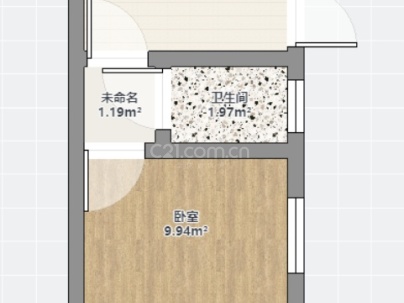 永宁巷 1室 1厅 33.5平米