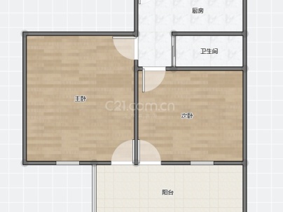 瓯海东小区 1室 1厅 45平米