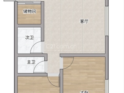 横河南新村 3室 2厅 108平米