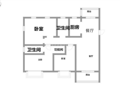 鼎旺家园 4室 2厅 153平米