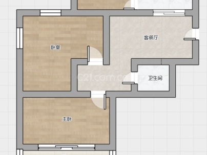 双井头新村 2室 1厅 63平米