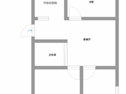龙沈新村 3室 1厅 105平米