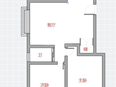 南塘三组团 2室 1厅 96平米