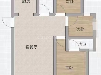 望悦江庭（开发区西单元C-16地块） 3室 2厅 130平米