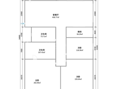 新希望玉锦麟 4室 2厅 141平米