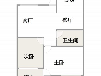 东江锦园 2室 1厅 70平米