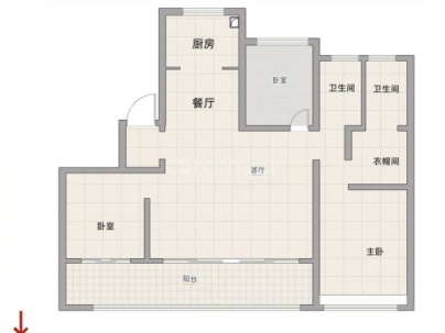 江山云起 4室 2厅 143平米