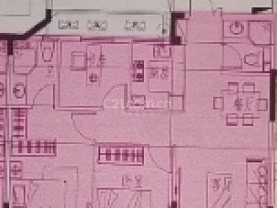 东欣华庭（A-19地块） 3室 2厅 105平米