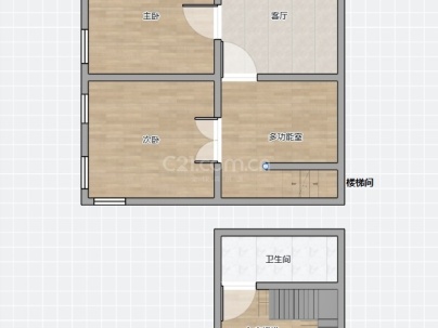 更新巷 3室 1厅 62平米