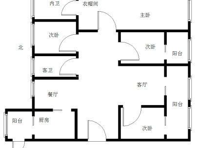 景屿嘉园 4室 2厅 150平米