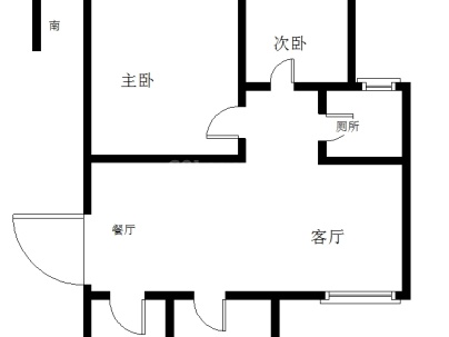 兴瓯住宅区 3室 2厅 105平米