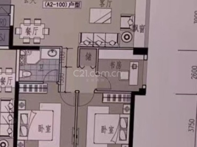 荣悦华庭（上京安置房A09a地块) 3室 2厅 120平米