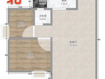 墨斗小区 2室 2厅 89.05平米