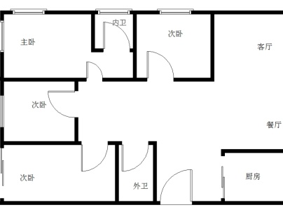 云泰锦园 3室 2厅 130平米