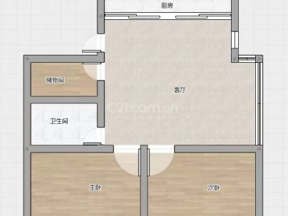 上吕浦锦园 2室 1厅 90平米