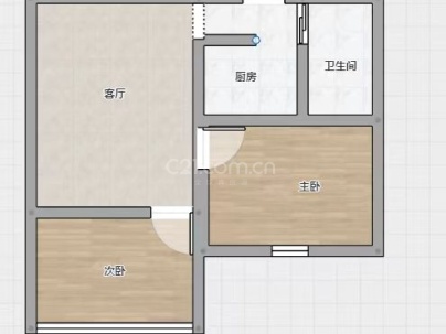 水心李组团 2室 1厅 40平米