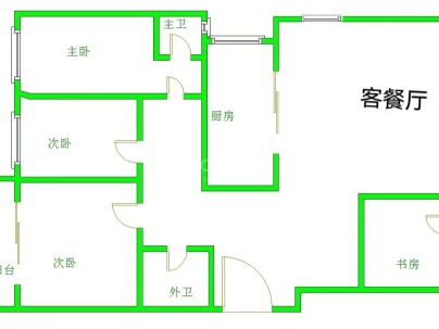 云泰锦园 4室 2厅 153平米