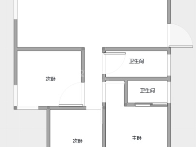 龙方家园 3室 2厅 122平米