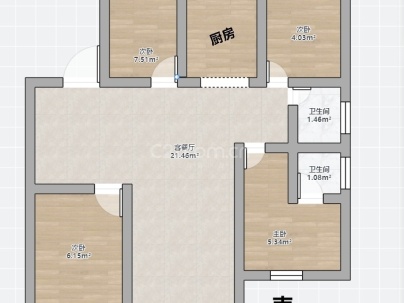 融盛里 4室 2厅 150平米