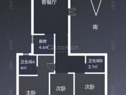 金韵华庭（南塘C-30地块安置房） 3室 2厅 120平米