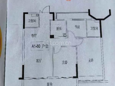 国瑞名都 3室 2厅 103平米