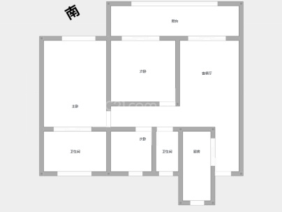 融盛里 3室 2厅 101.16平米