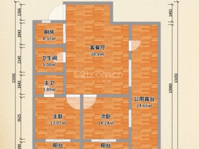 双屿锦园 3室 1厅 105平米