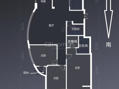 东和绿园 4室 2厅 154平米