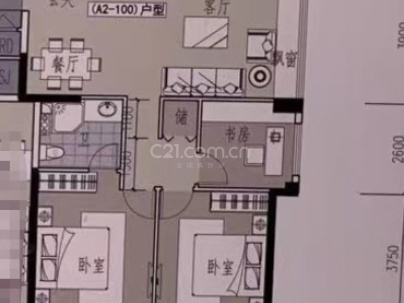 荣悦华庭（上京安置房A09a地块) 3室 2厅 120平米