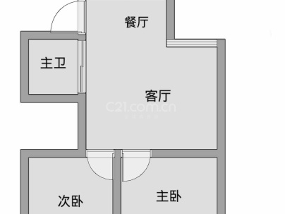 黄龙5区映翠 2室 1厅 67平米