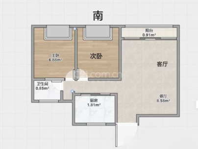 新塘东苑 2室 2厅 80平米