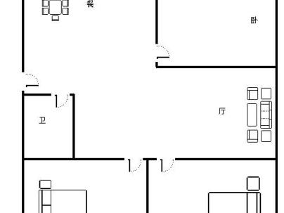 物资西区（煤建小区） 3室 2厅 94平米