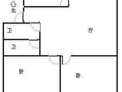 刘庄社区(新盖楼盘) 3室 2厅 102平米