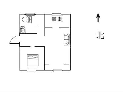 西付村社区 1室 1厅 98平米