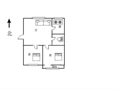 井楼小区 3室 2厅 57平米