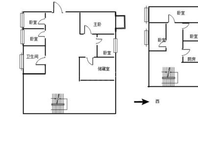 众兴华庭 3室 2厅 117.72平米