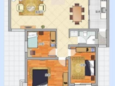 立新小区 2室 2厅 60平米