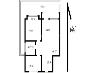 楠枫居 2室 1厅 72.6平米