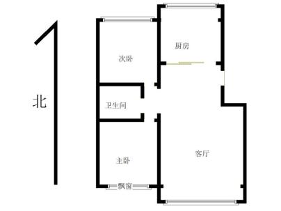 宏泰家园 2室 2厅 98.98平米