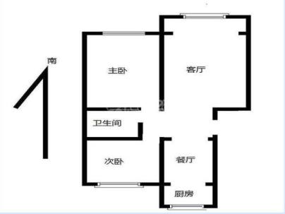 明礼家园 2室 1厅 85.16平米