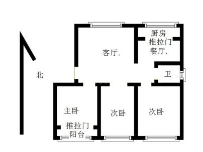 富贵家园 3室 2厅 112平米