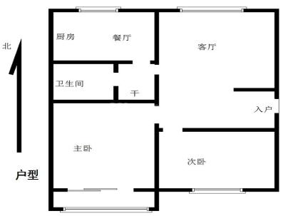 金谷公寓 2室 2厅 89.87平米