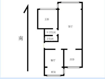 玉滨家园 2室 1厅 93.14平米