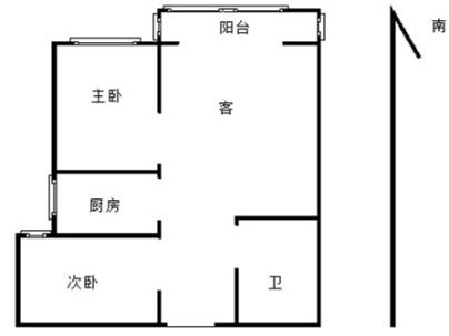 凤凰春城二期 2室 1厅 89平米
