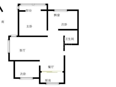 枫林绿洲 3室 2厅 105.8平米