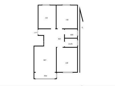 玉田金色家园 3室 2厅 99.11平米